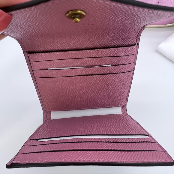 Coach quilted colorblock metallic multi camera bag and matching wallet - Picture 12 of 16